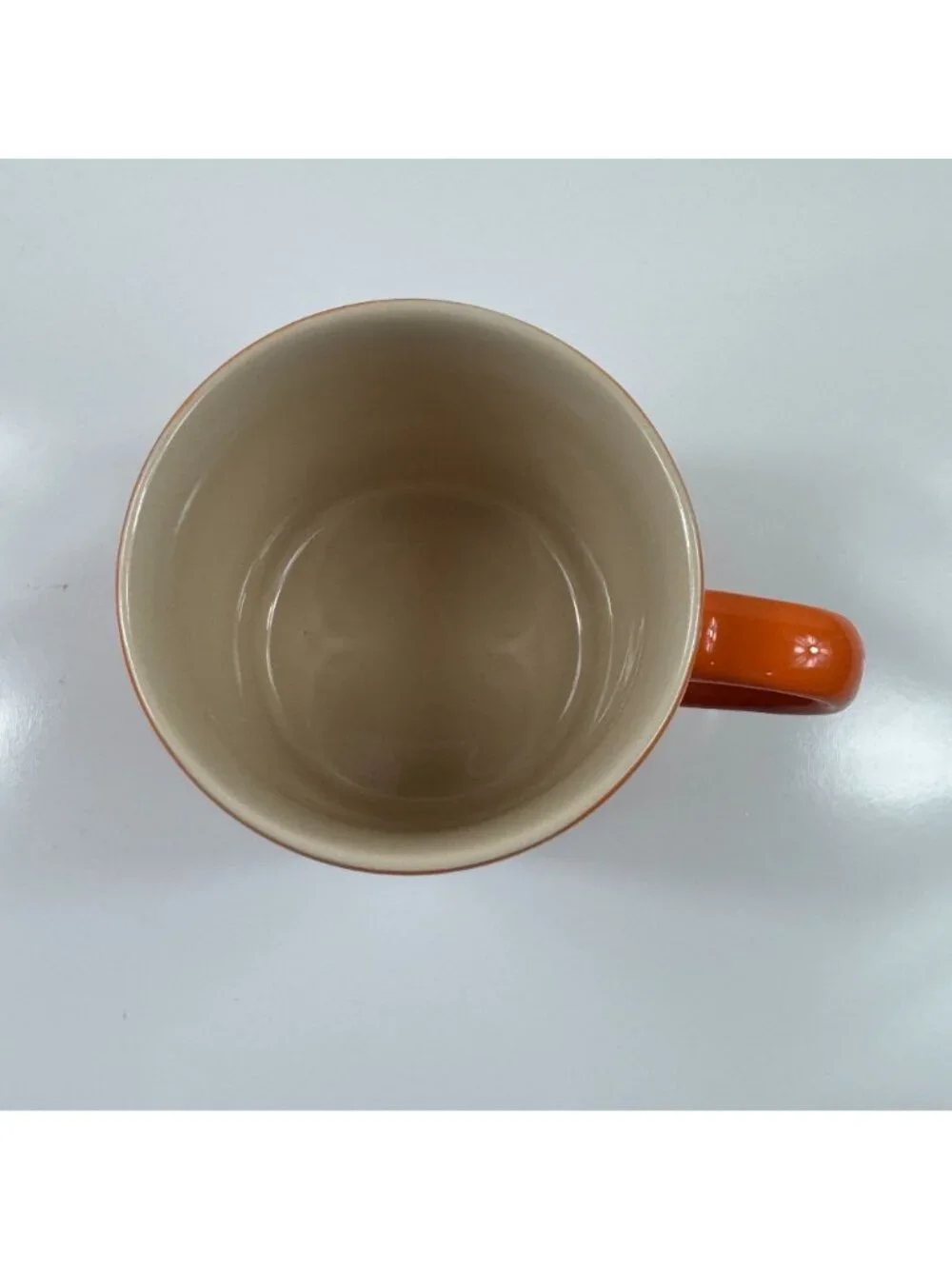 Le Creuset 350ml Coffee Mugs Flame Orange Vibrant Gradient Set of 3 Seconds NEW